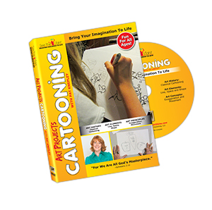Art Projects: Cartooning DVD cover